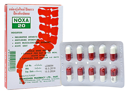 Thuốc Noxa 20 có tương tác không mong muốn với các loại thuốc khác không?
