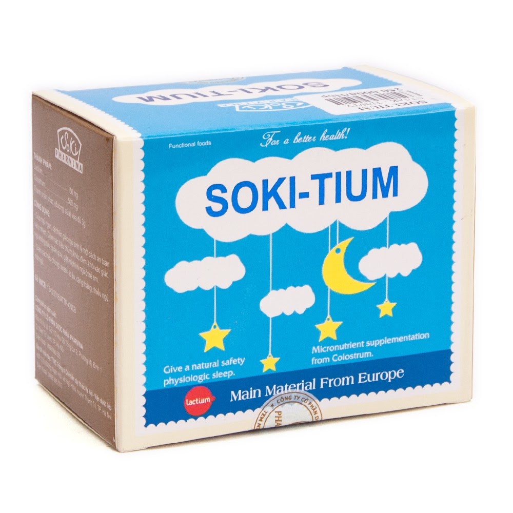 Soki Tium: Công dụng cách dùng, tác dụng phụ