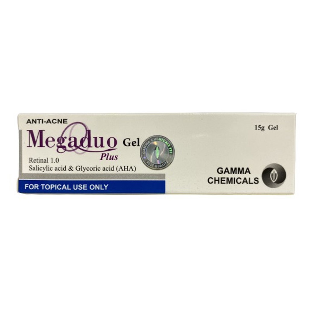 Megaduo Plus gel bôi ngoài da giúp giảm mụn trứng cá