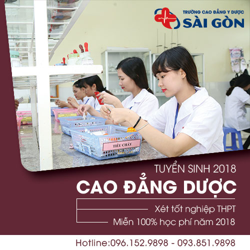 ThÃ´ng bÃ¡o tuyá»n sinh Cao Äáº³ng DÆ°á»£c TPHCM