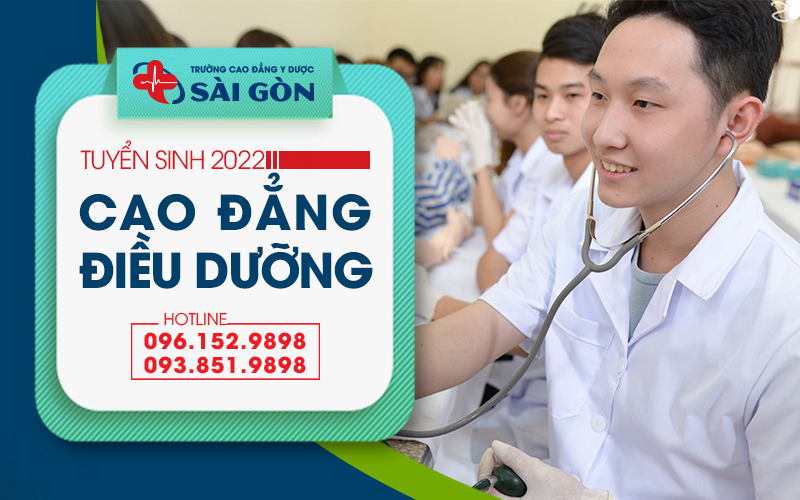 Điểm chuẩn Cao đẳng Điều dưỡng TPHCM tại Trường Cao đẳng Y Dược Sài Gòn