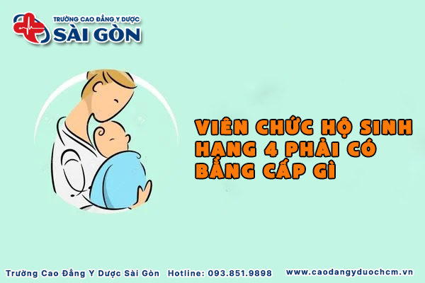 Tìm hiểu viên chức Hộ sinh hạng 4 phải có bằng cấp gì?