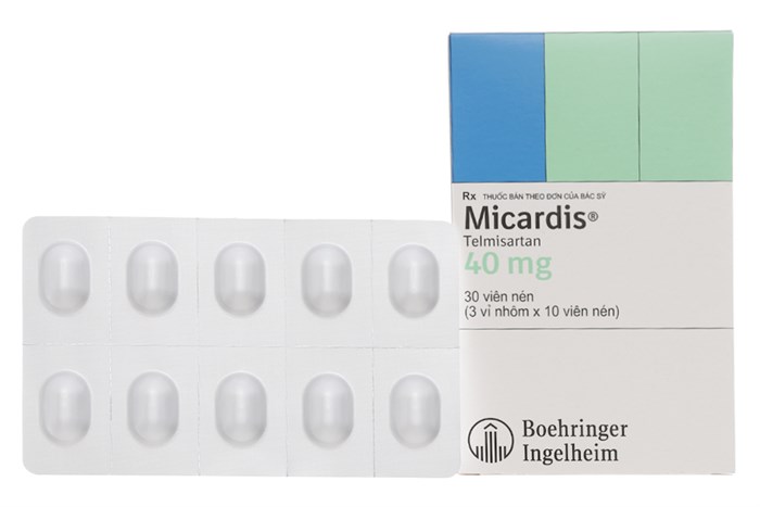 Micardis 40mg trị tăng huyết áp