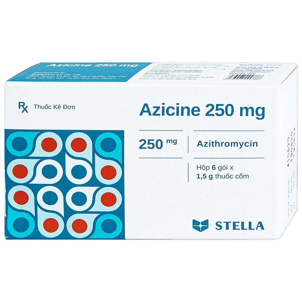 Cách sử dụng Azicine 250mg