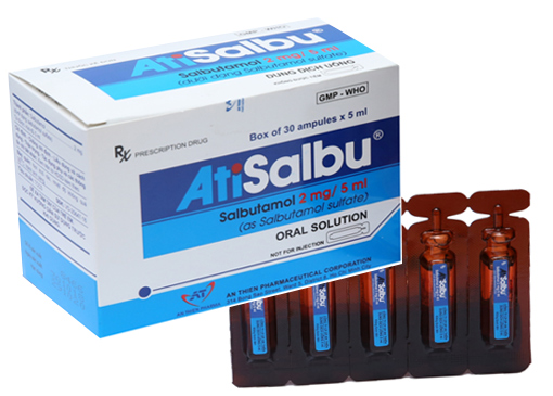 cách sử dụng Salbutamol 2mg/5ml