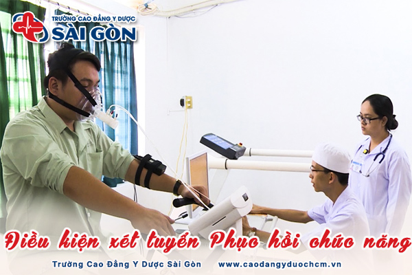 Điều kiện xét tuyển Cao đẳng Phục hồi chức năng năm 2025