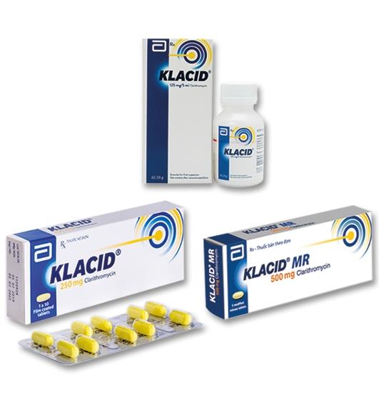 Liều lượng và cách sử dụng Klacid Mr