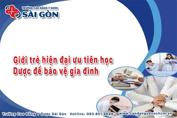 Học Dược để chăm s&oacute;c gia đ&igrave;nh