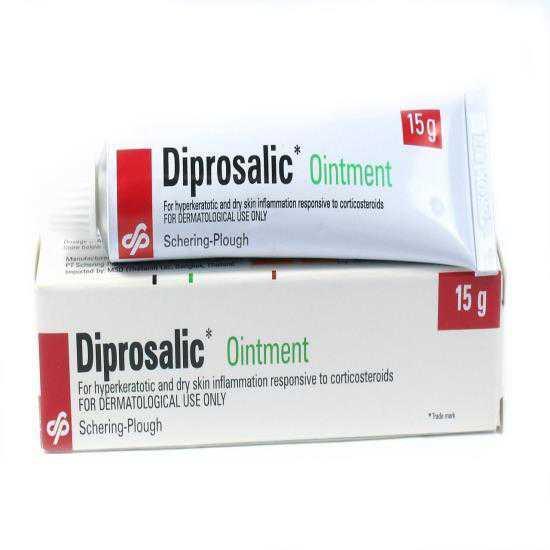 Diprosalic® - Tác dụng & Liều dùng tương ứng của thuốc 1
