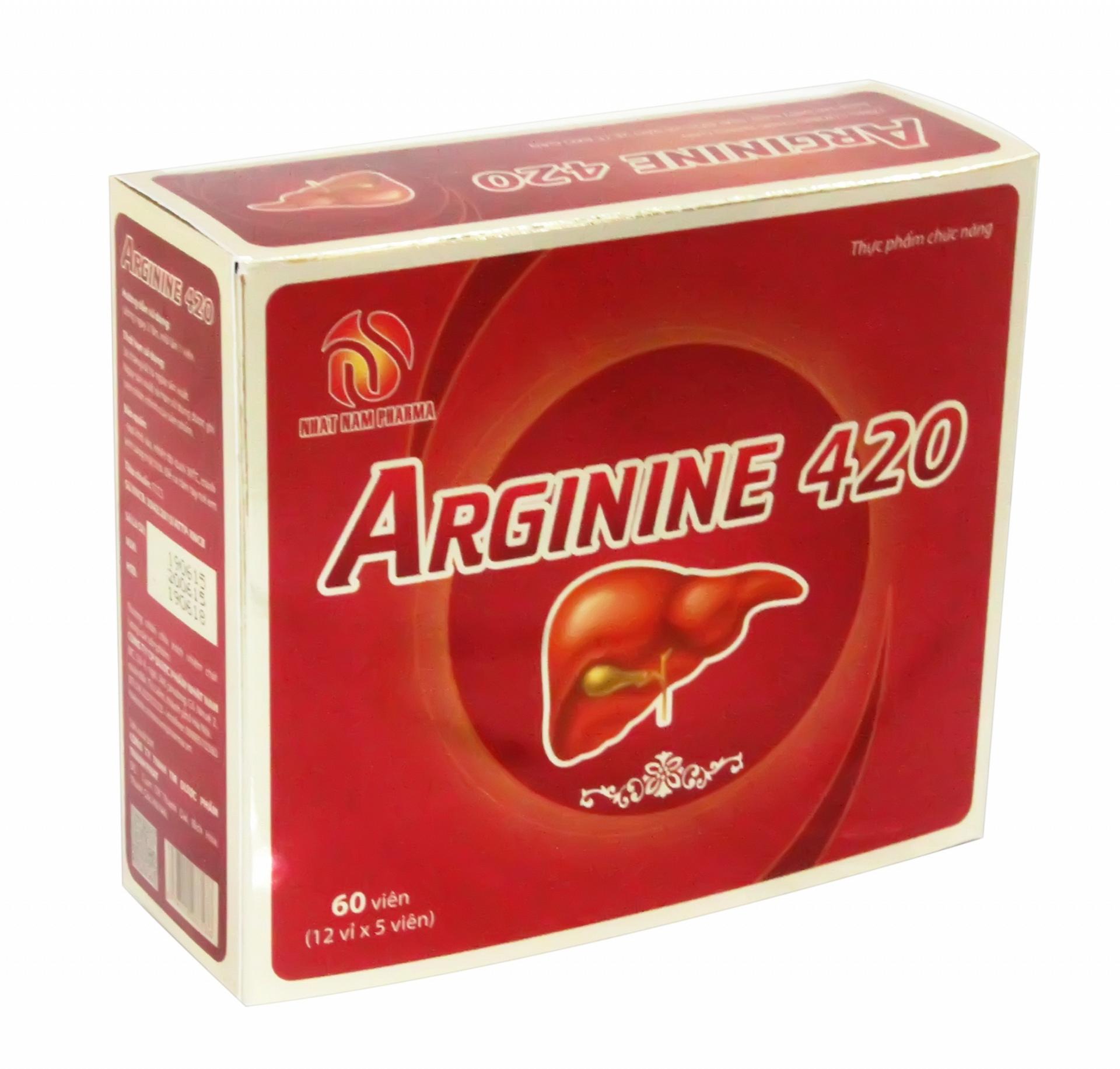 Thuốc arginine là gì là gì? Công dụng và liều dùng tương ứng của thuốc 1