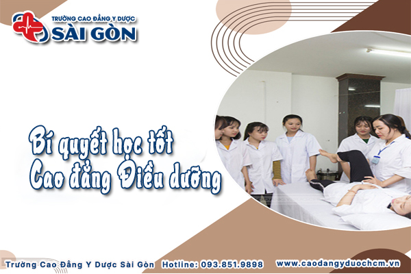 6 b&iacute; quyết học Cao đẳng Điều dưỡng đạt kết quả cao