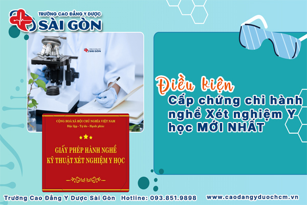 điều kiện cấp chứng chỉ h&agrave;nh nghề x&eacute;t nghiệm