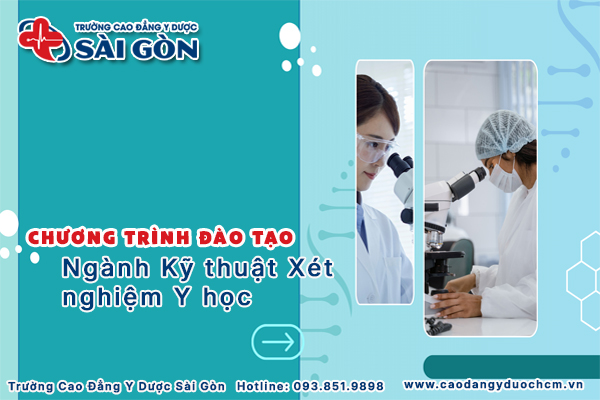 chương tr&igrave;nh học kỹ thuật x&eacute;t nghiệm y học