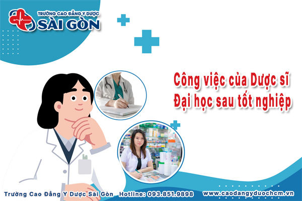 c&ocirc;ng việc của dược sĩ sau tốt nghiệp
