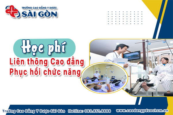 học ph&iacute; li&ecirc;n th&ocirc;ng cao đẳng phục hồi chức năng