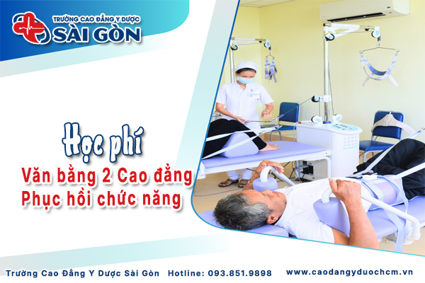 học ph&iacute; văn bằng 2 cao đẳng phục hồi chức năng
