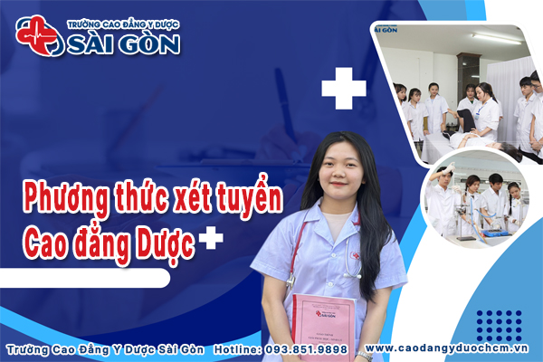 phương thức x&eacute;t tuyển hệ cao đẳng dược