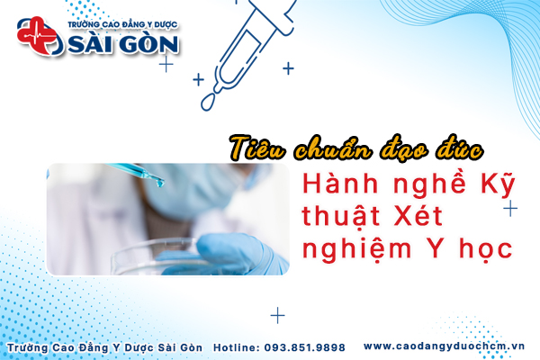 đạo đức h&agrave;nh nghề kỹ thuật x&eacute;t nghiệm y học