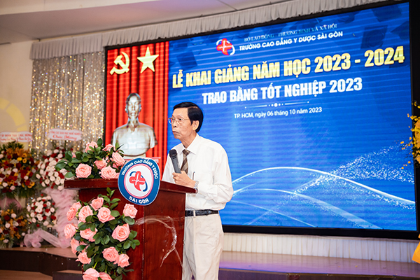Lễ khai giảng năm học mới 2023-2024 Trường Cao đẳng Y Dược Sài Gòn