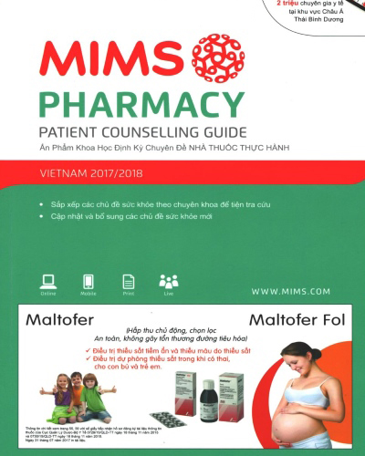 Sách Cẩm nang nhà thuốc thực hành - MIMS Pharmacy