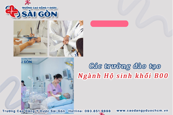 Tìm hiểu các trường đào tạo Hộ sinh xét tuyển tổ hợp B00