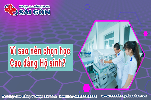V&igrave; sao n&ecirc;n chọn học cao đẳng hộ sinh