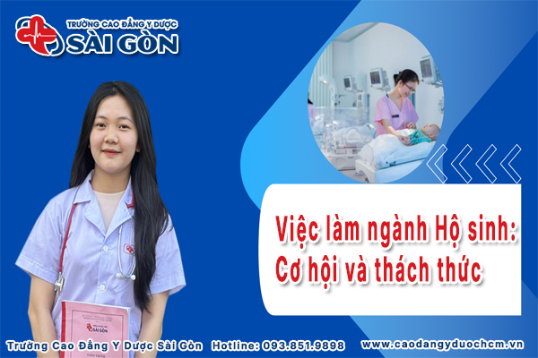 việc l&agrave;m cơ hội v&agrave; th&aacute;ch thức ng&agrave;nh Hộ sinh