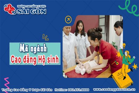 Mã ngành Cao đẳng Hộ sinh TPHCM 2026