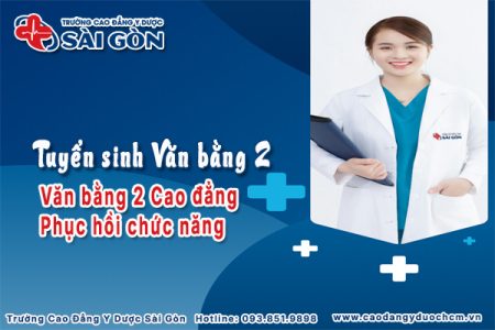 Thông tin tuyển sinh Văn bằng 2 Cao đẳng Phục hồi chức năng năm 2026