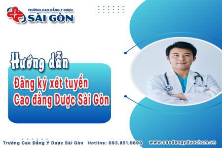 Hướng dẫn đăng ký xét tuyển Cao đẳng Dược Sài Gòn năm 2026