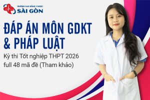 Đáp án môn Giáo dục Kinh tế và Pháp luật kỳ thi tốt nghiệp THPT 2026