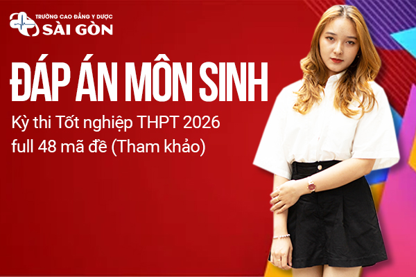 Đáp án môn Sinh học kỳ thi tốt nghiệp THPT 2026 full 48 mã đề