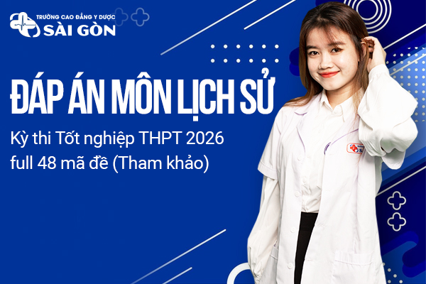 Đáp án môn Lịch sử kỳ thi tốt nghiệp THPT 2026 full 48 mã đề